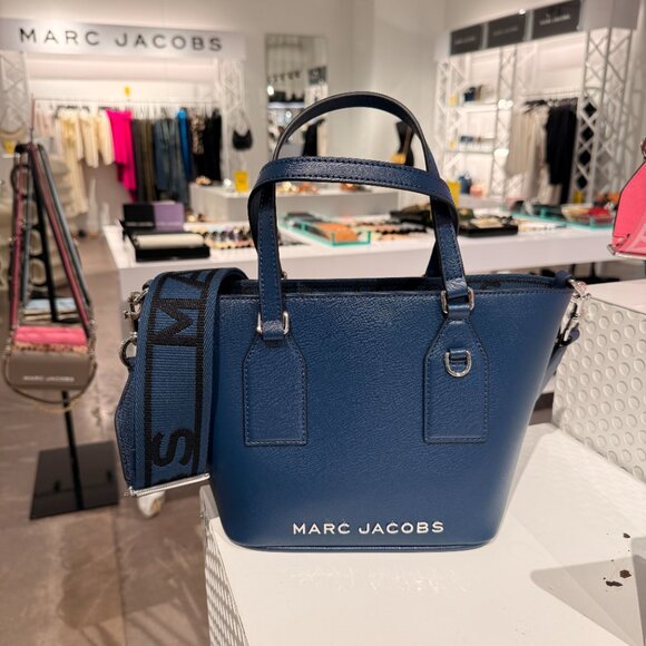 MARC JACOBS 4F5HTT001H02 Small Satchel Azure Blue - Picture 1 of 7
